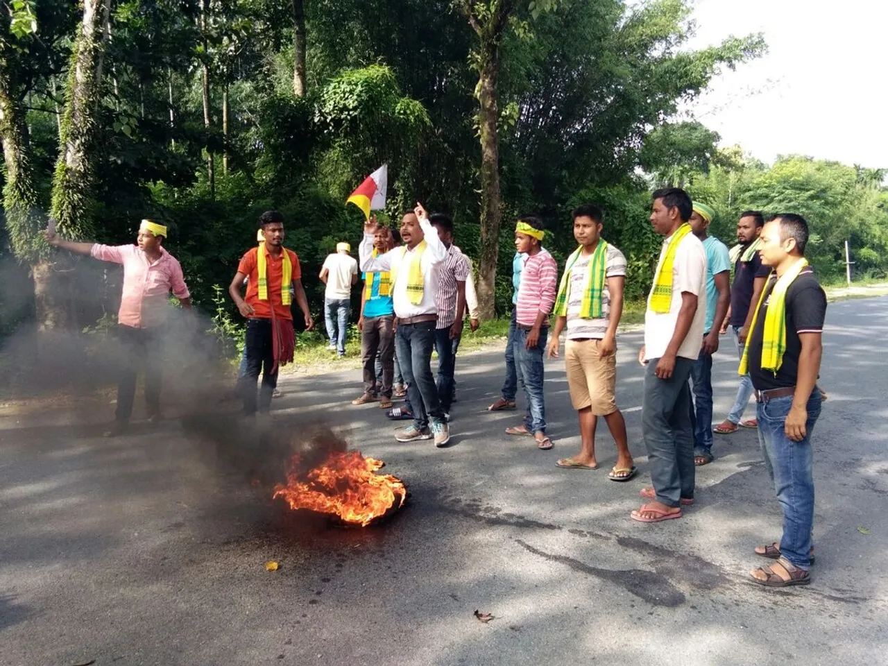 Assam bandh affects normal life