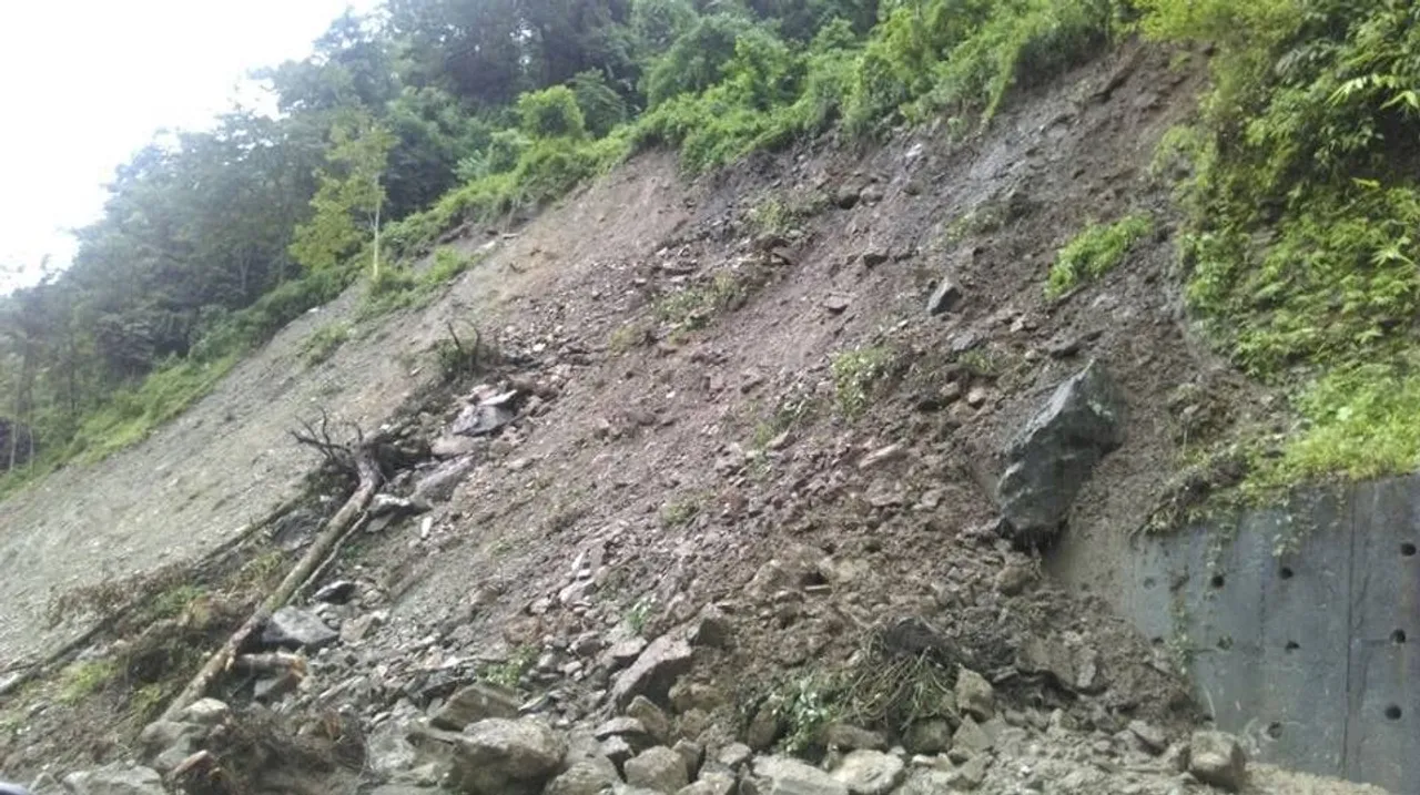 Landslide at Diphu, 1 dead