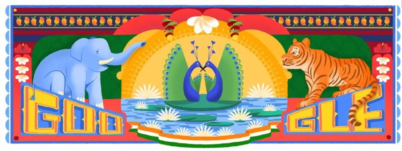 Google doodle celebrates India’s 72nd independence with ‘truck art’