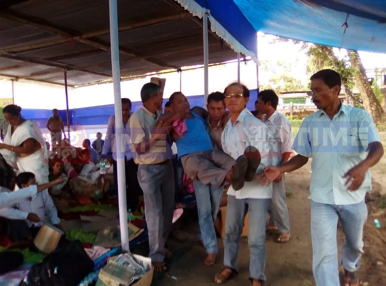 Lakhimpur teachers’ hunger strike enters fifth day