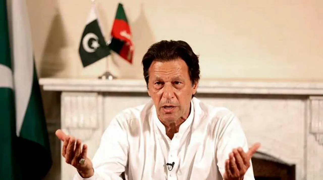 Imran Khan hits out at India