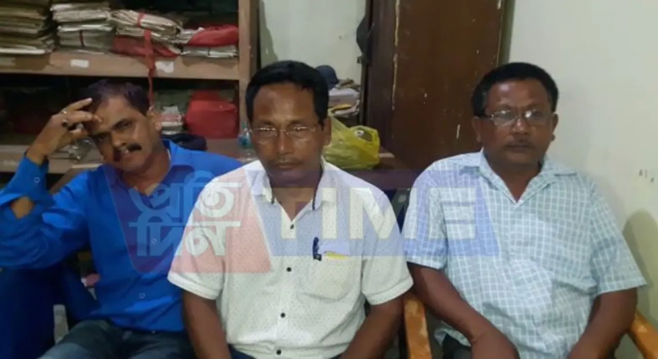Three Panchayat Secretaries arrested