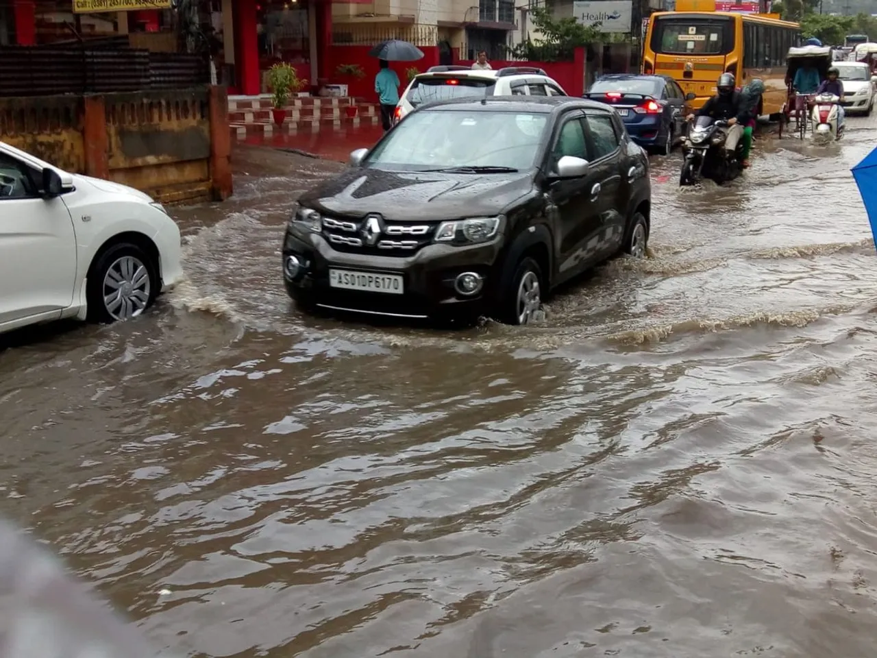 Guwahati submerged under flood again