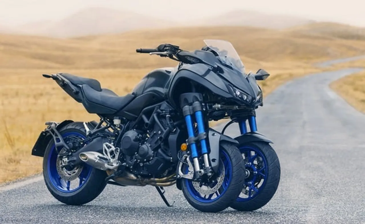 Yamaha unveils three-wheeled Niken