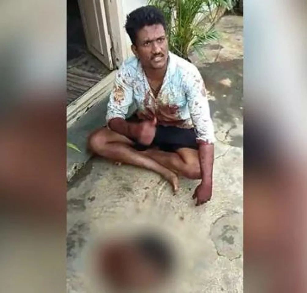 Attacker Surrenders With Severed Head in K’taka