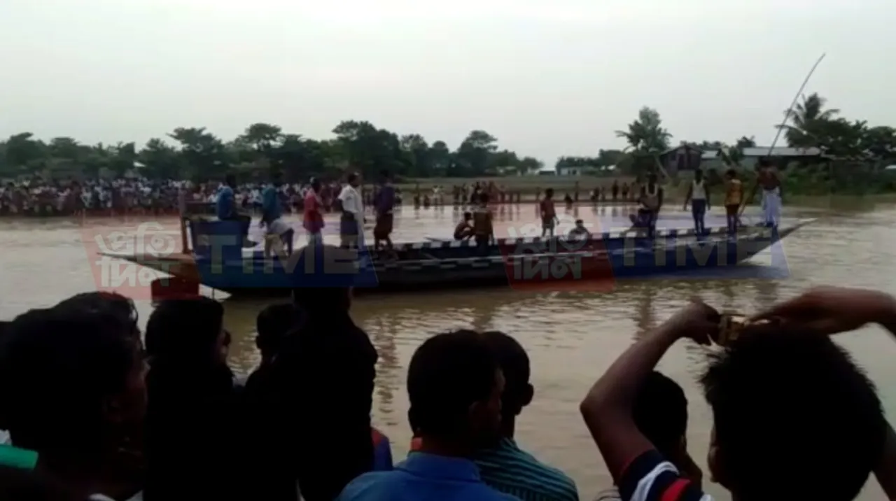 Boat mishap in Goalpara,