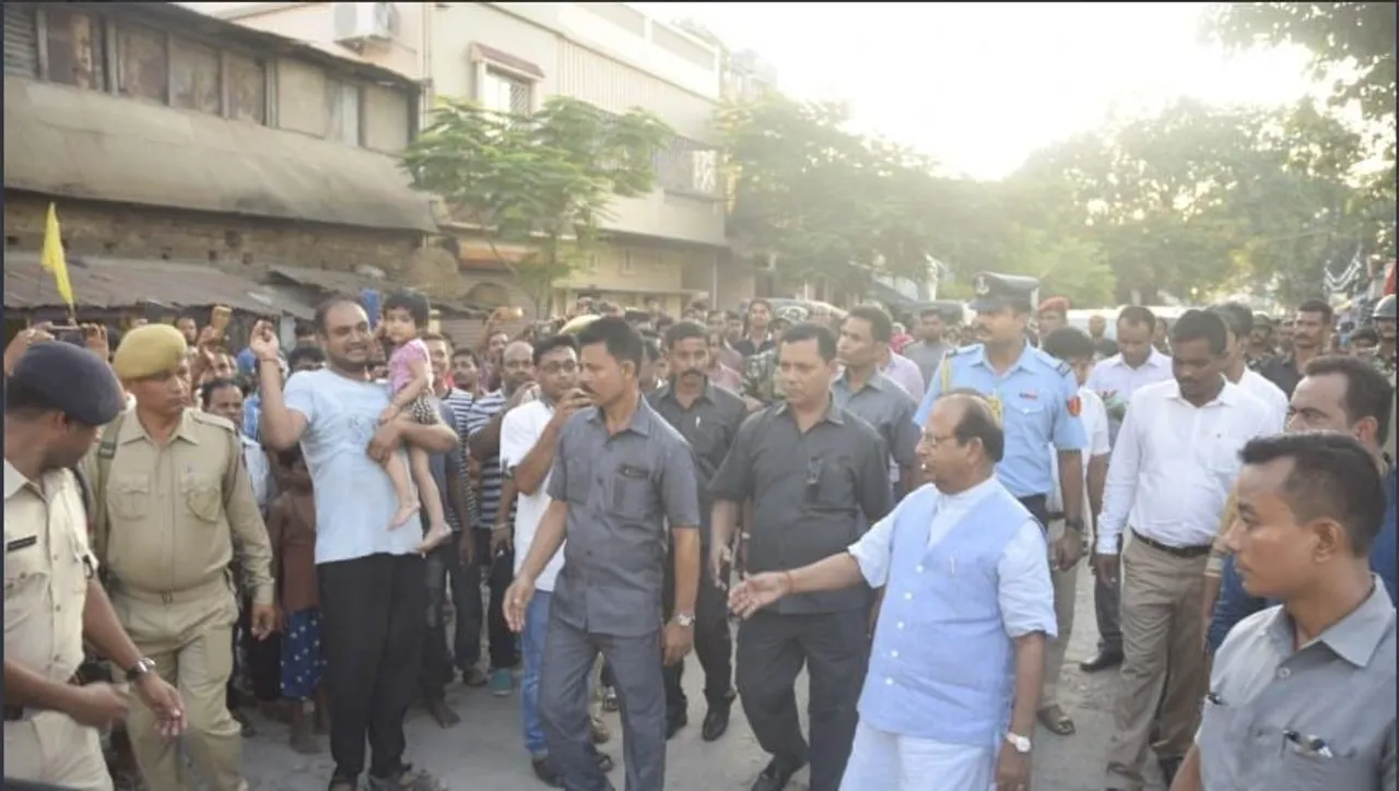 Assam Governor visits Indo-Bangla border