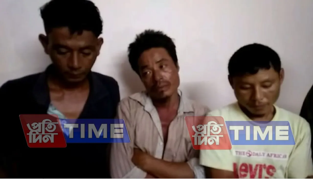 Three armed Naga men held in Sibsagar