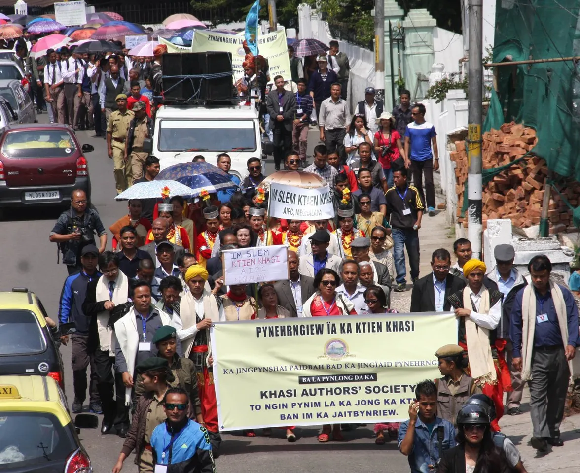 Shillong rallies for inclusion of Khasi language in 8th schedule