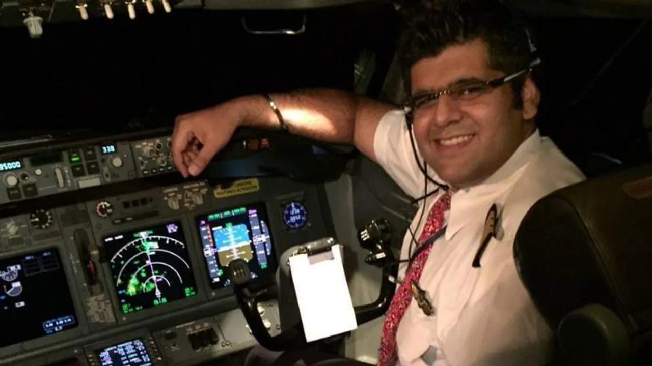 Crashed Aircraft piloted by an Indian