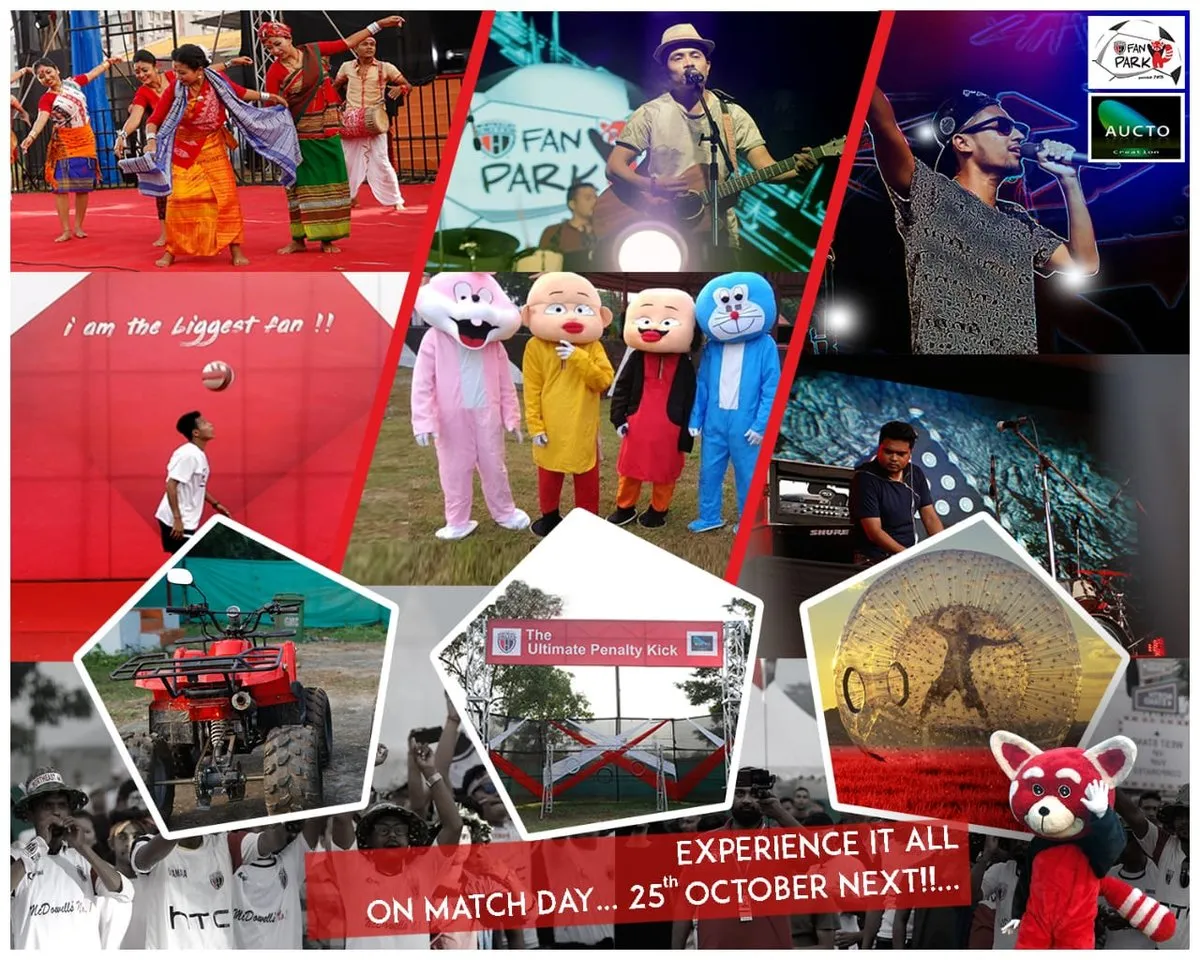 ISL 2018 – Carnival awaits at NEUFC Fan Park