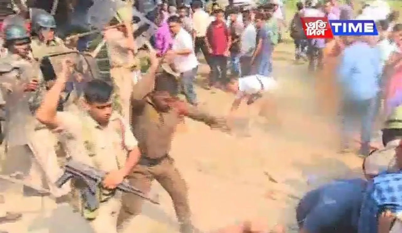 Pratibandhi Suraksha Sanstha’s protest jolts Lastgate