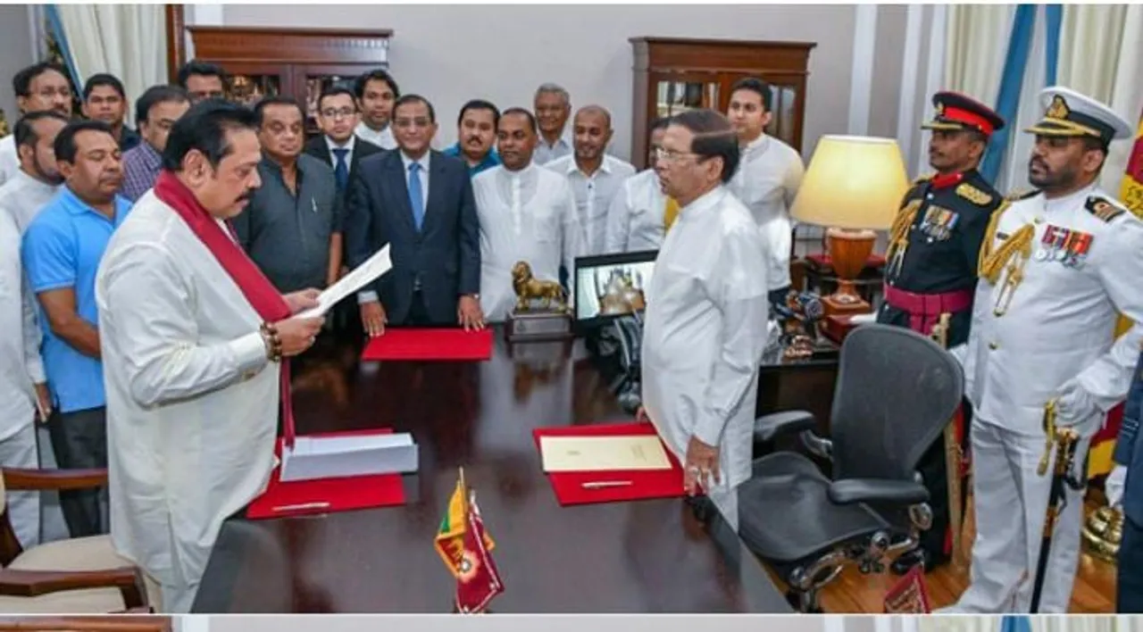 Political Turmoil in SL after Rajapaksa surprisingly appointed PM