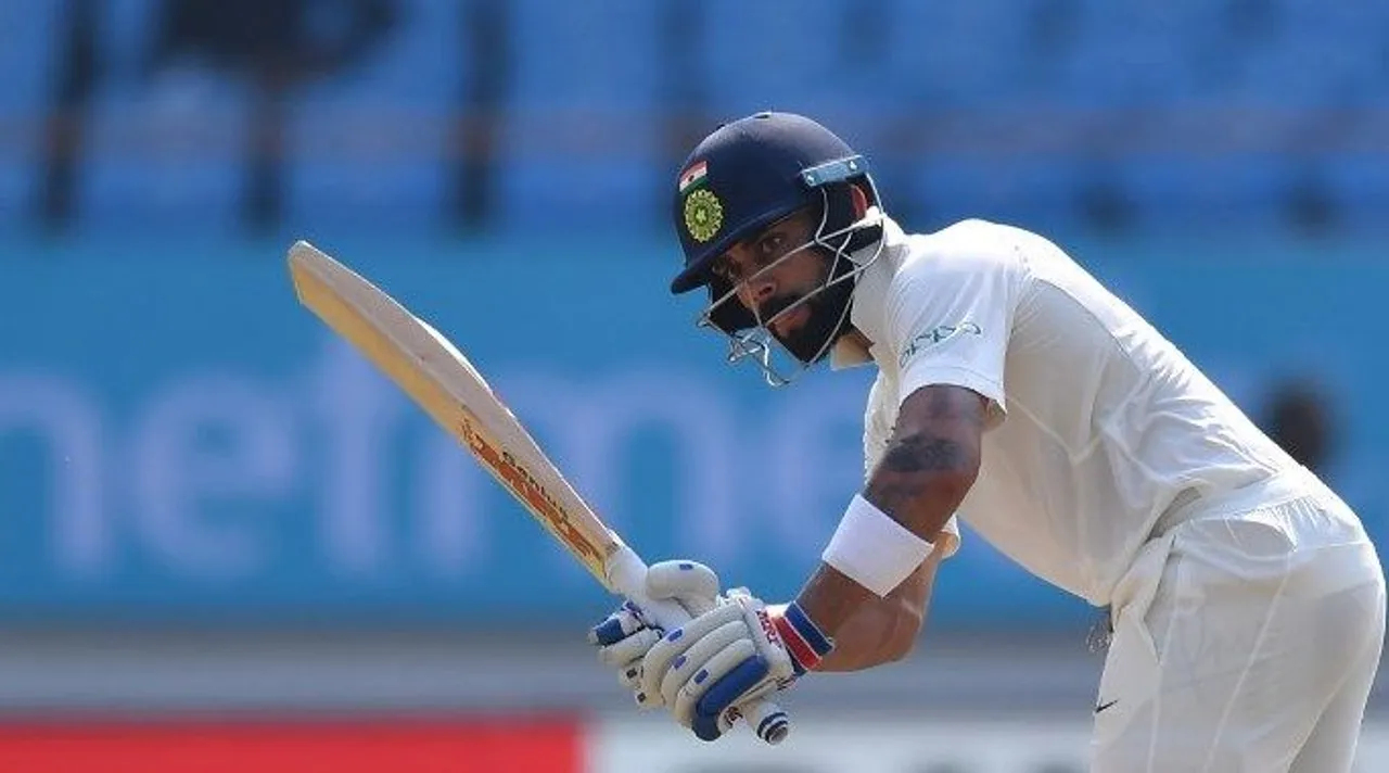 Virat Kohli 1st Indian to score 1000 Test runs in 3 consecutive yrs