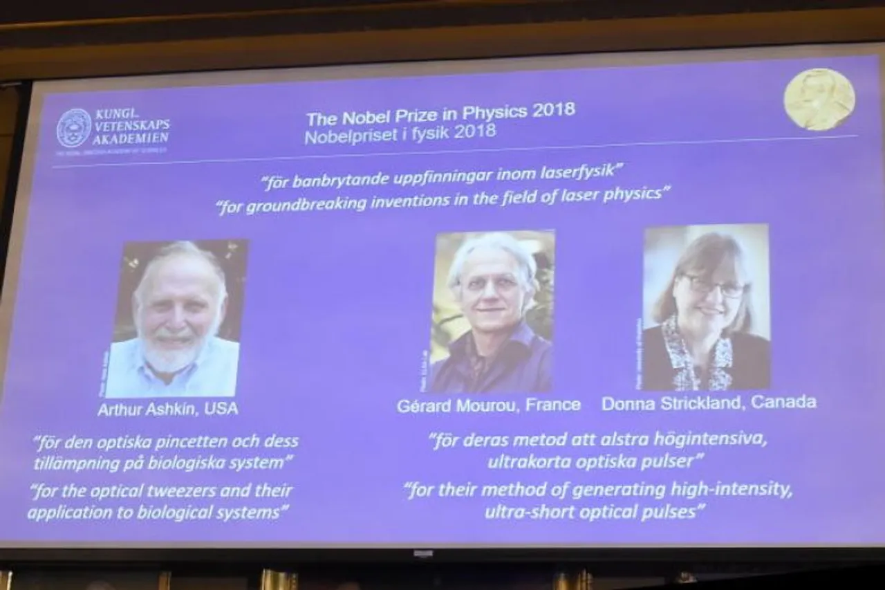 Laser scientists win 2018 Nobel Physics Prize