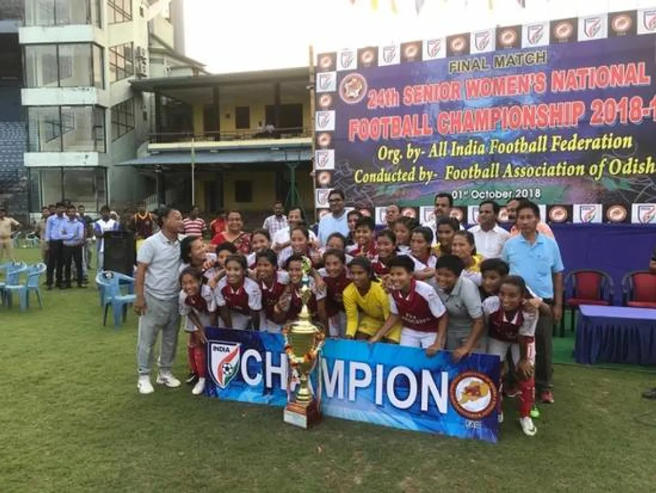 Manipur clinch Women’s National Football Championship title
