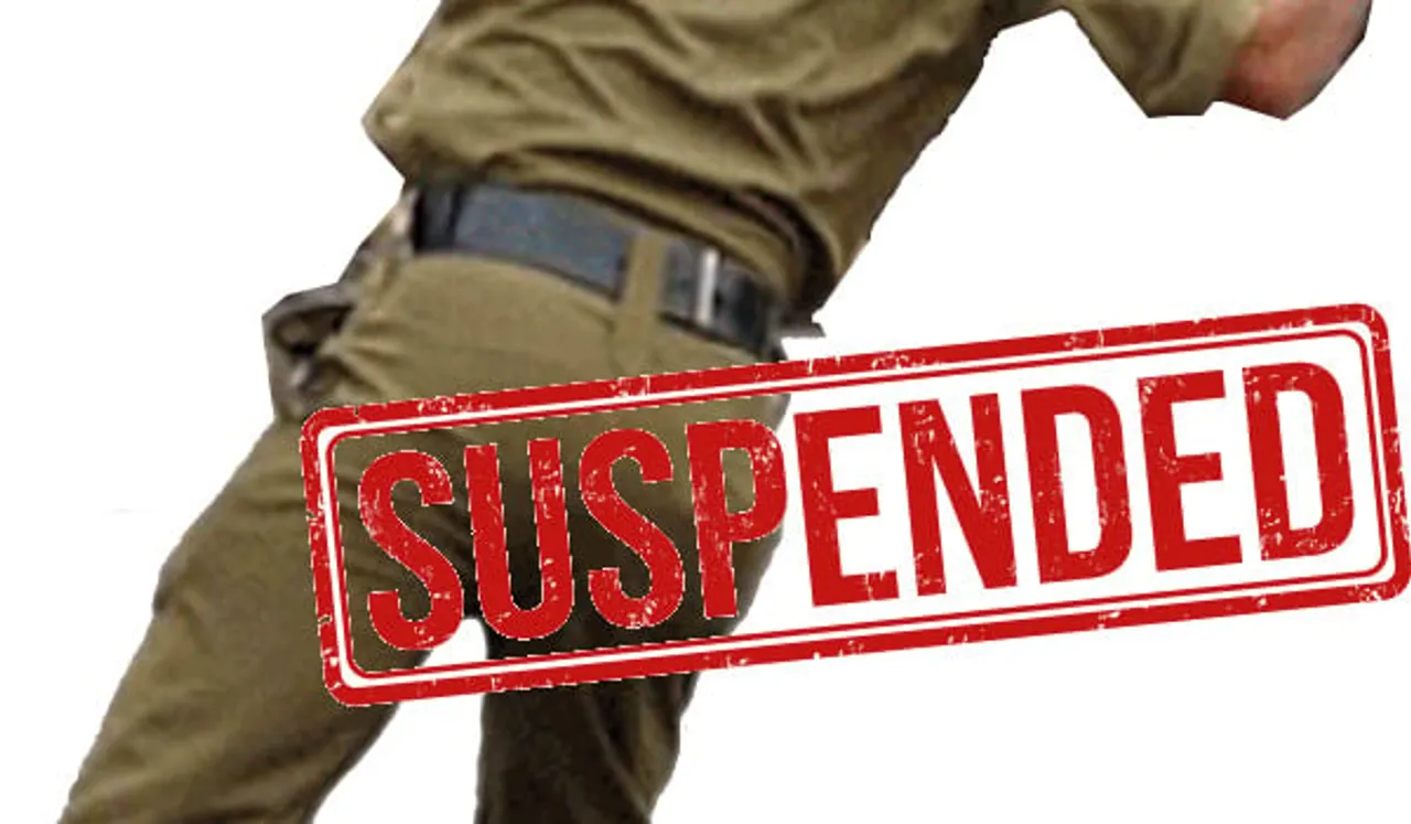 Assam Police border constables suspended