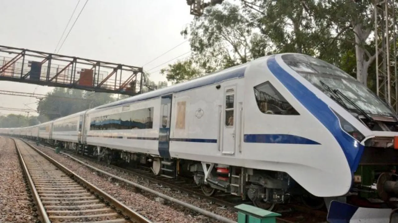 ‘Train 18’ hits tracks for trial run