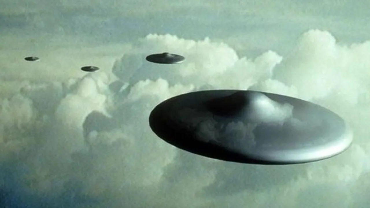 UFOs spotted off Irish coast