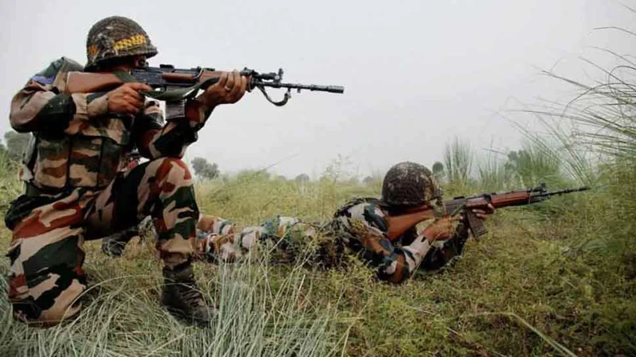 Soldier martyred, 4 terrorists shot dead in J&K encounter