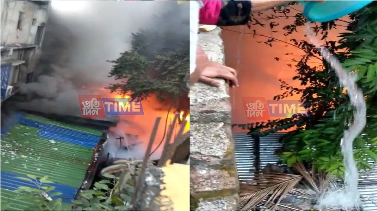 Massive fire breaks out at Fancy Bazar