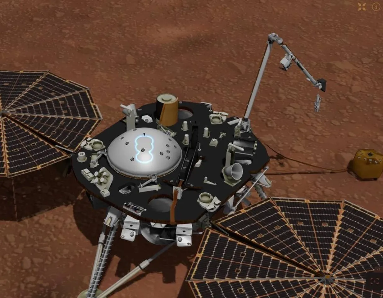 NASA’s InSight lander ‘hears’ Martian winds