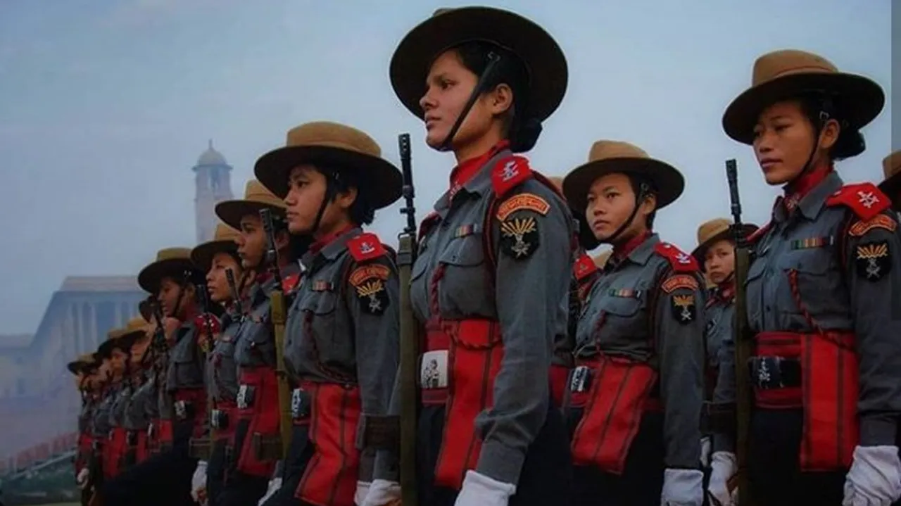 Assam Rifles All-Women Marching Contingent created history