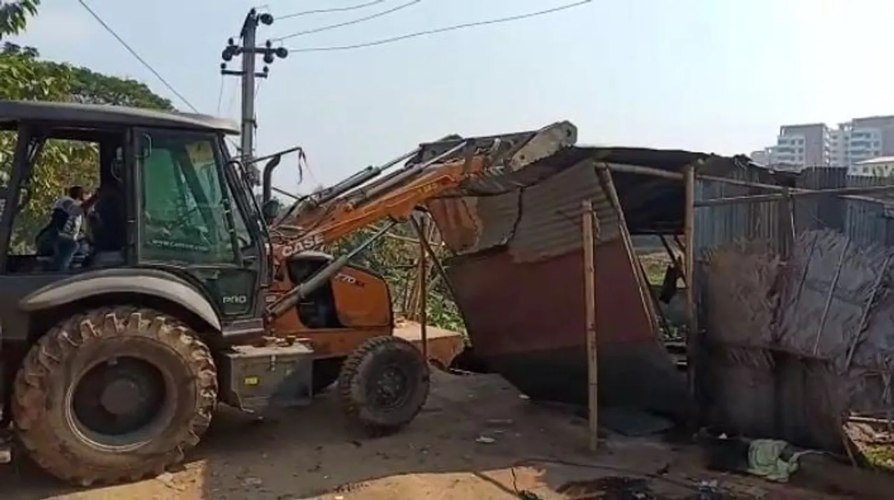 GMC carries out eviction drive at Bhetapara