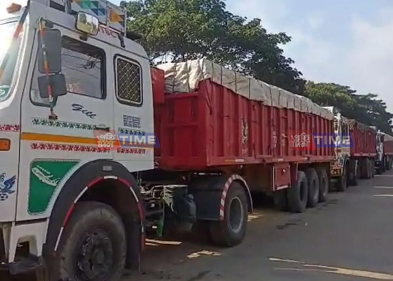 11 Coal Trucks Seized