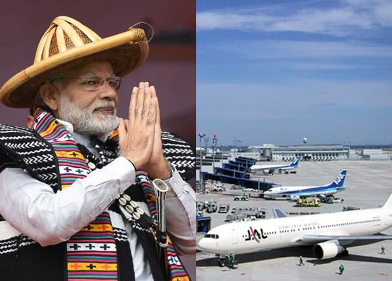 PM Modi to lay Hollongi Airport foundation stone in February