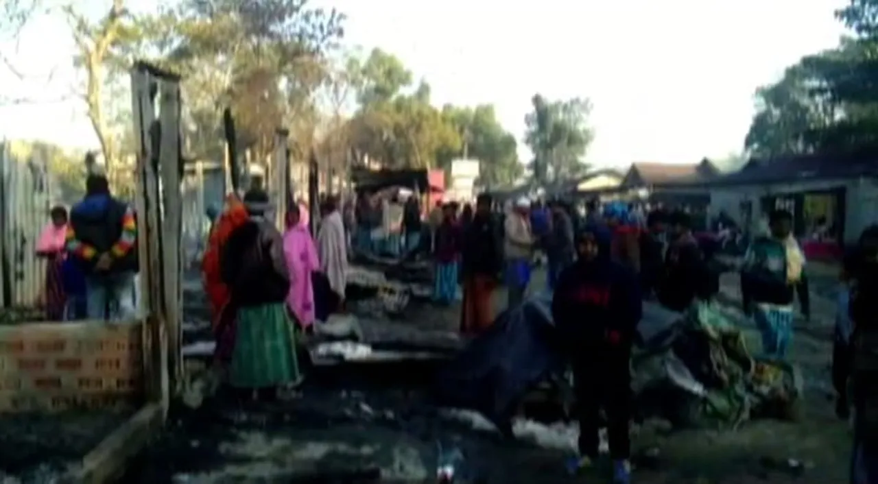 Kalgachia fire destroys property worth crores