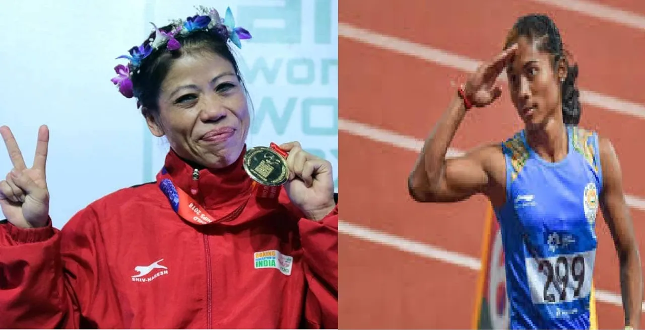 Mary, Hima Nominated For Indian Sports Honors