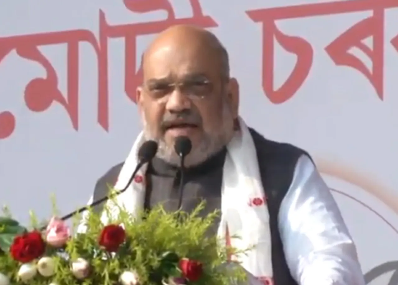 Amit Shah advocates CAB in Lakhimpur