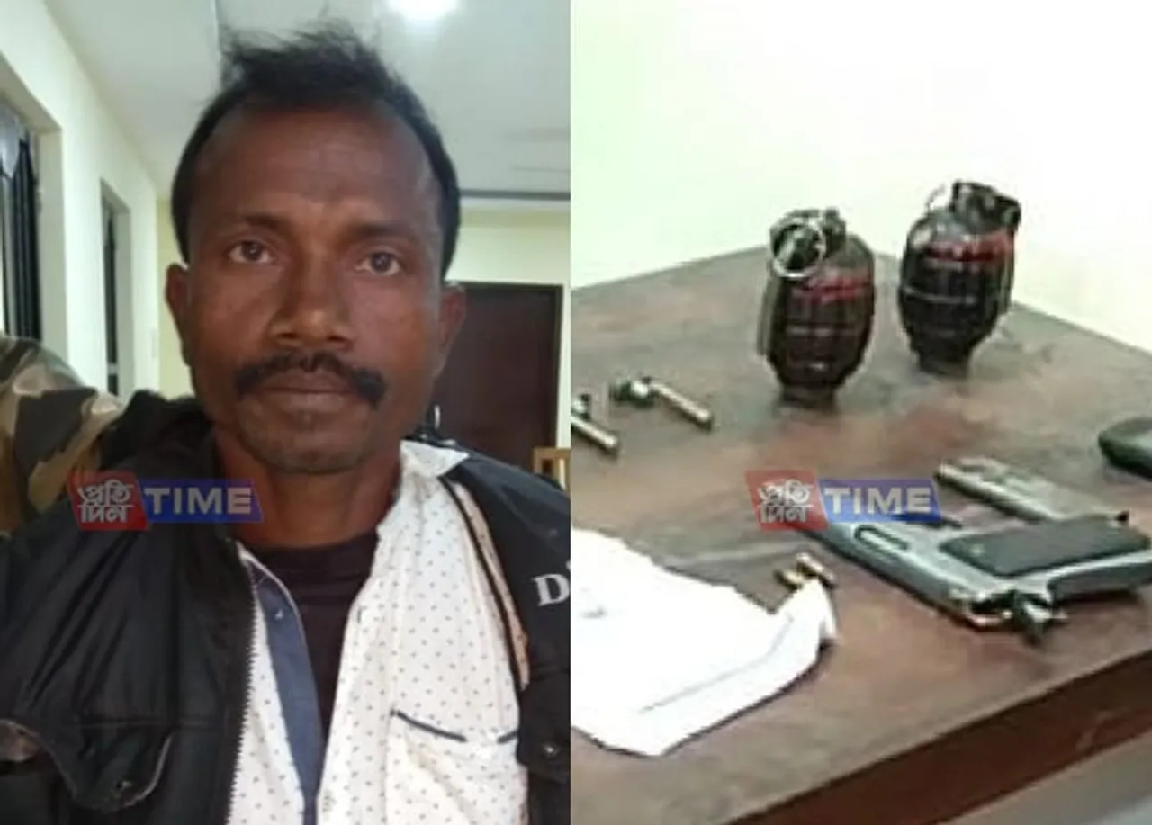 Grenades recovered from Guwahati bound bus