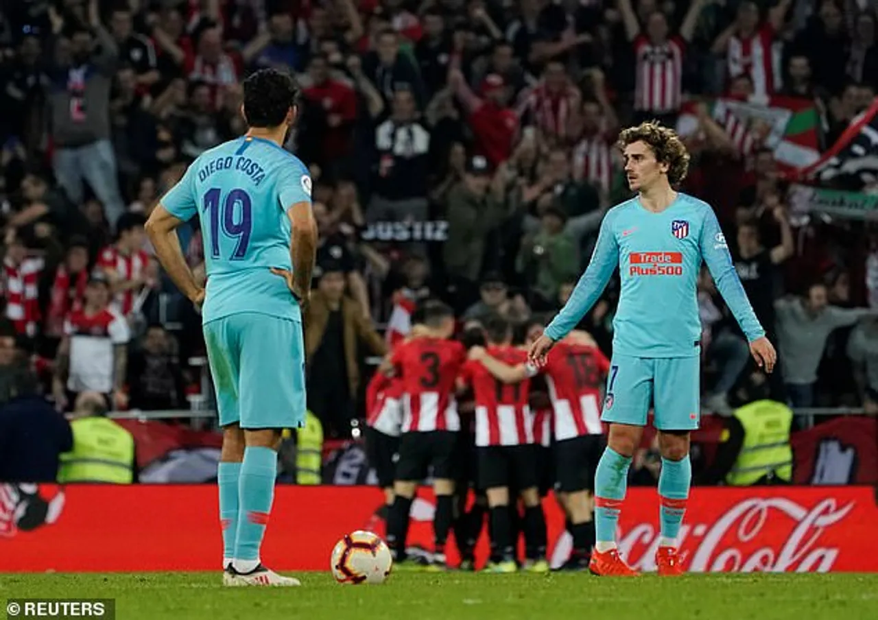 Athletic Bilbao beats Atletico Madrid by 2-0