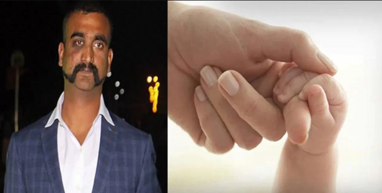 Families name newborns ‘Abhinandan’