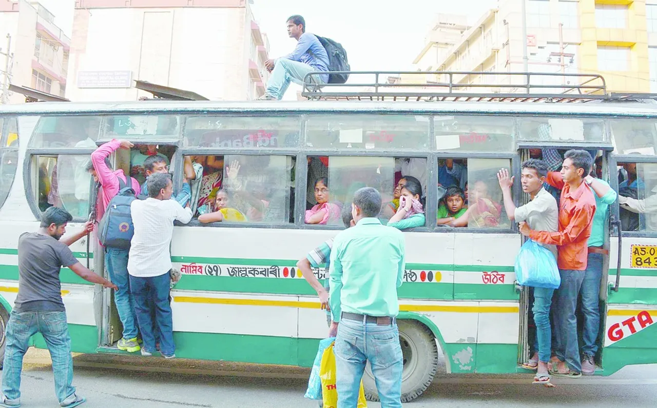 BREAKING: Bus fares doubles in Guwahati