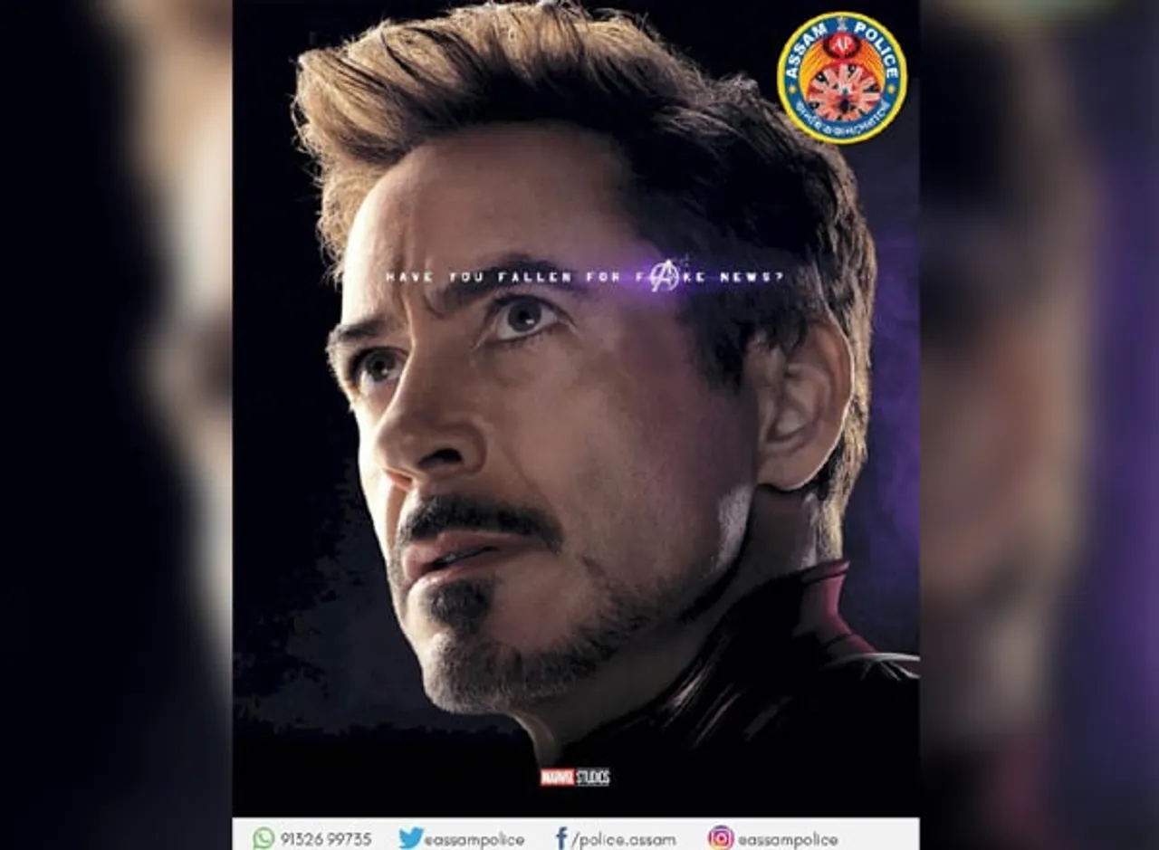 Assam Police Warns Against Fake News With ‘Avengers: Endgame’