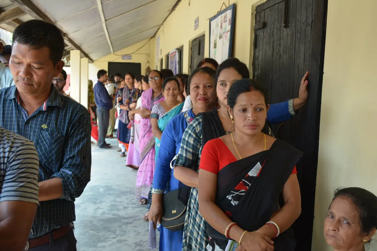 Over 70% polling in Assam in IInd Phase