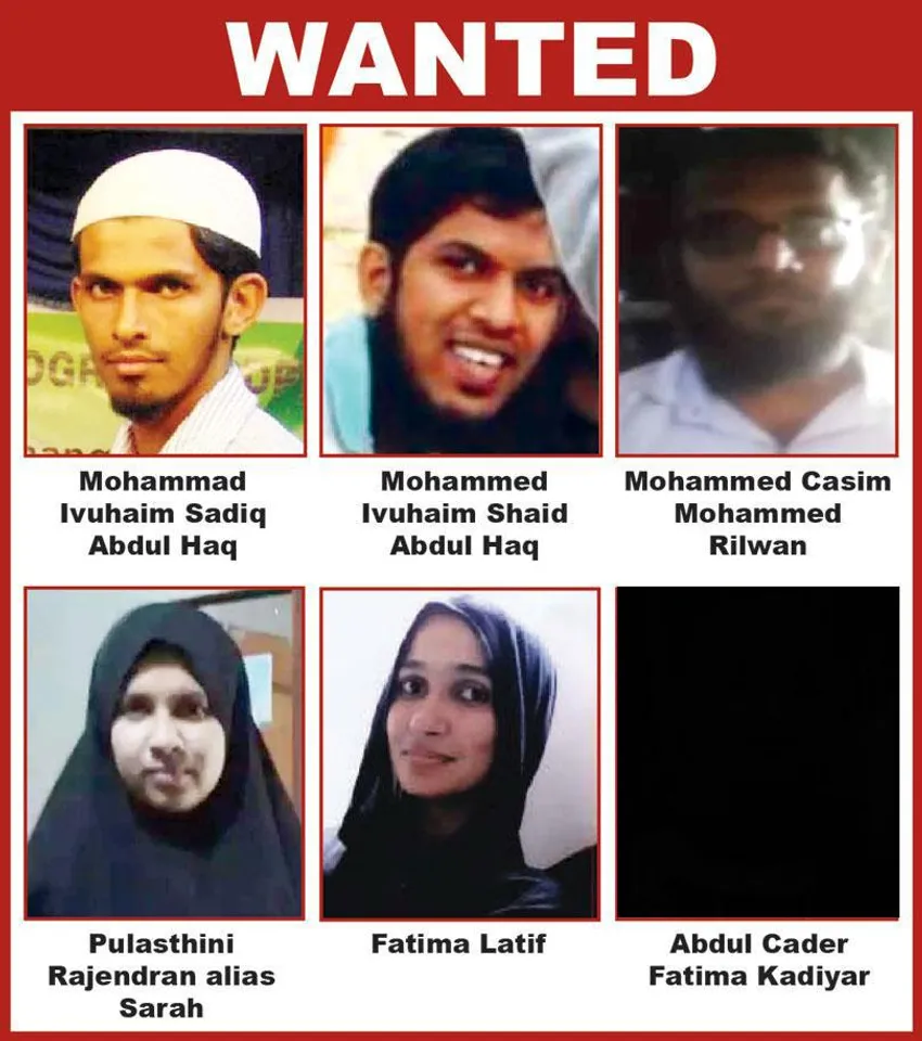 Sri Lanka releases photographs of 6 suspects