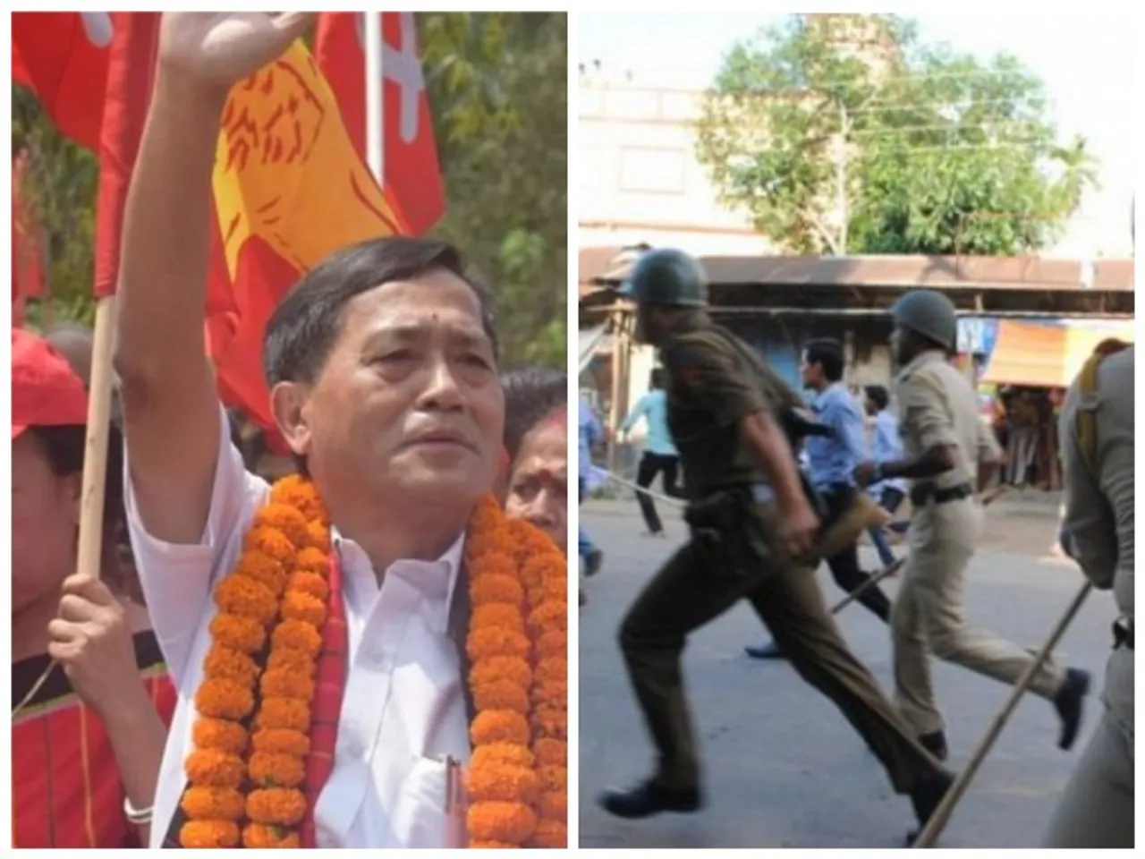 8 injured in election violence in Tripura