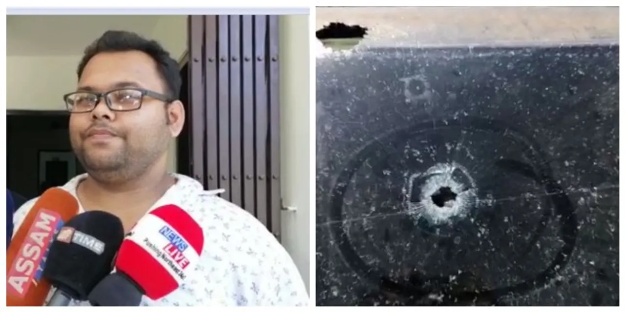 Margherita: Miscreants open fire at BJP leader’s residence