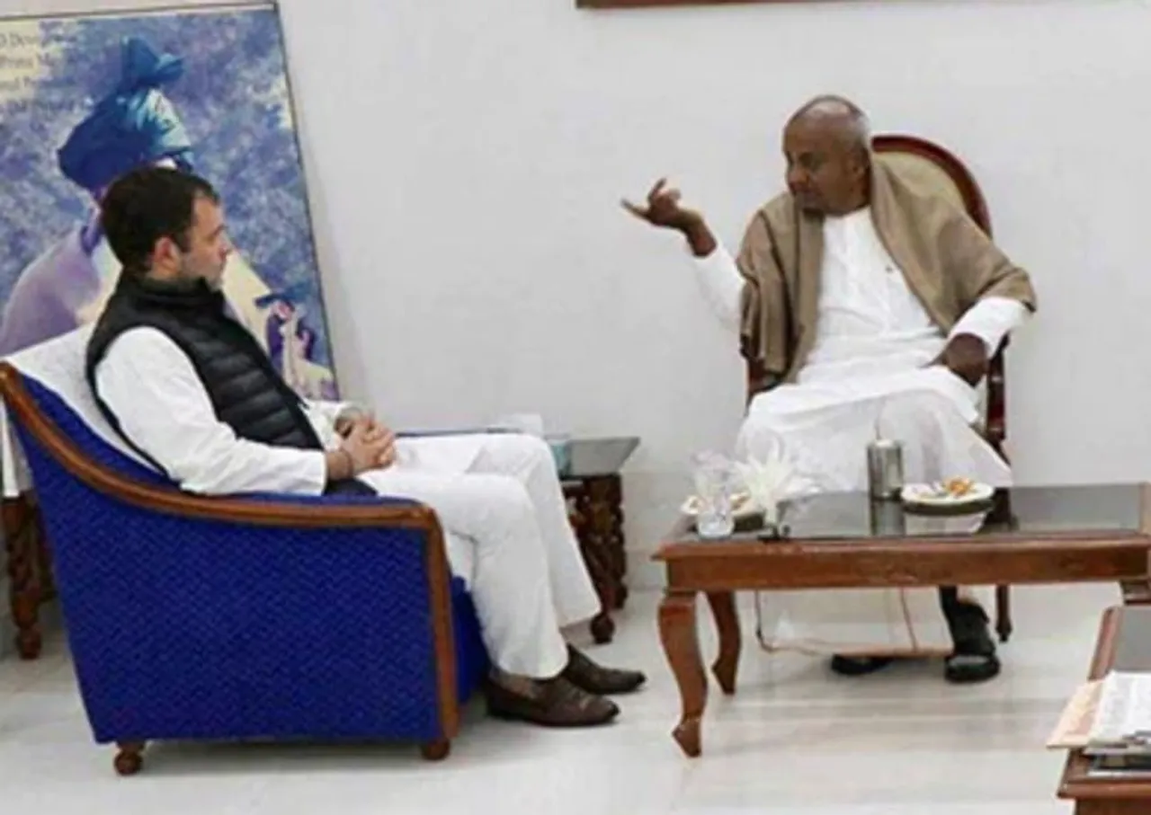 Will stand by Rahul Gandhi if he becomes PM: Deve Gowda