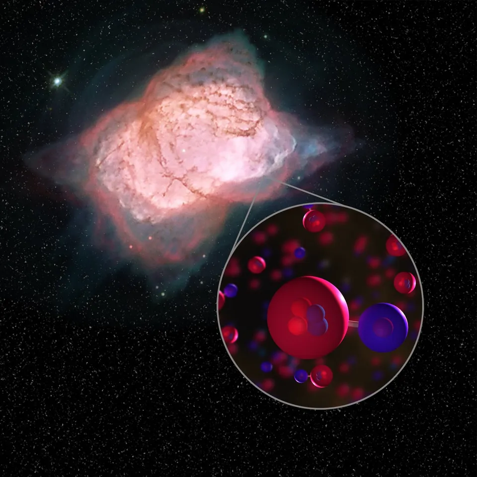 Universe’s First Molecule Detected