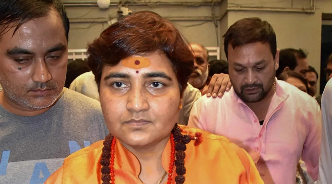 Sadhvi Pragya apologises over 26/11 Hero remark
