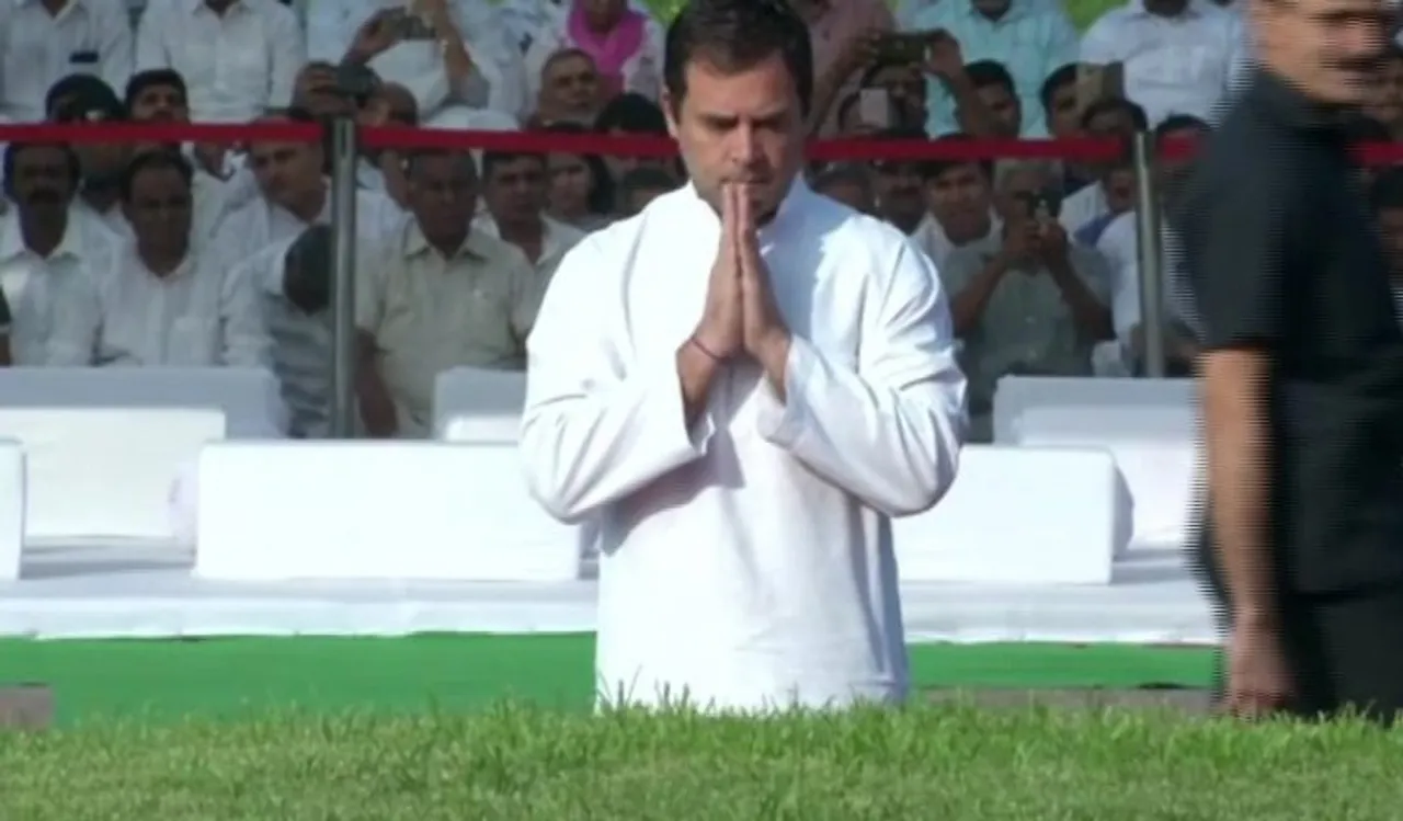 Rahul pays tribute to Nehru on his death anniversary