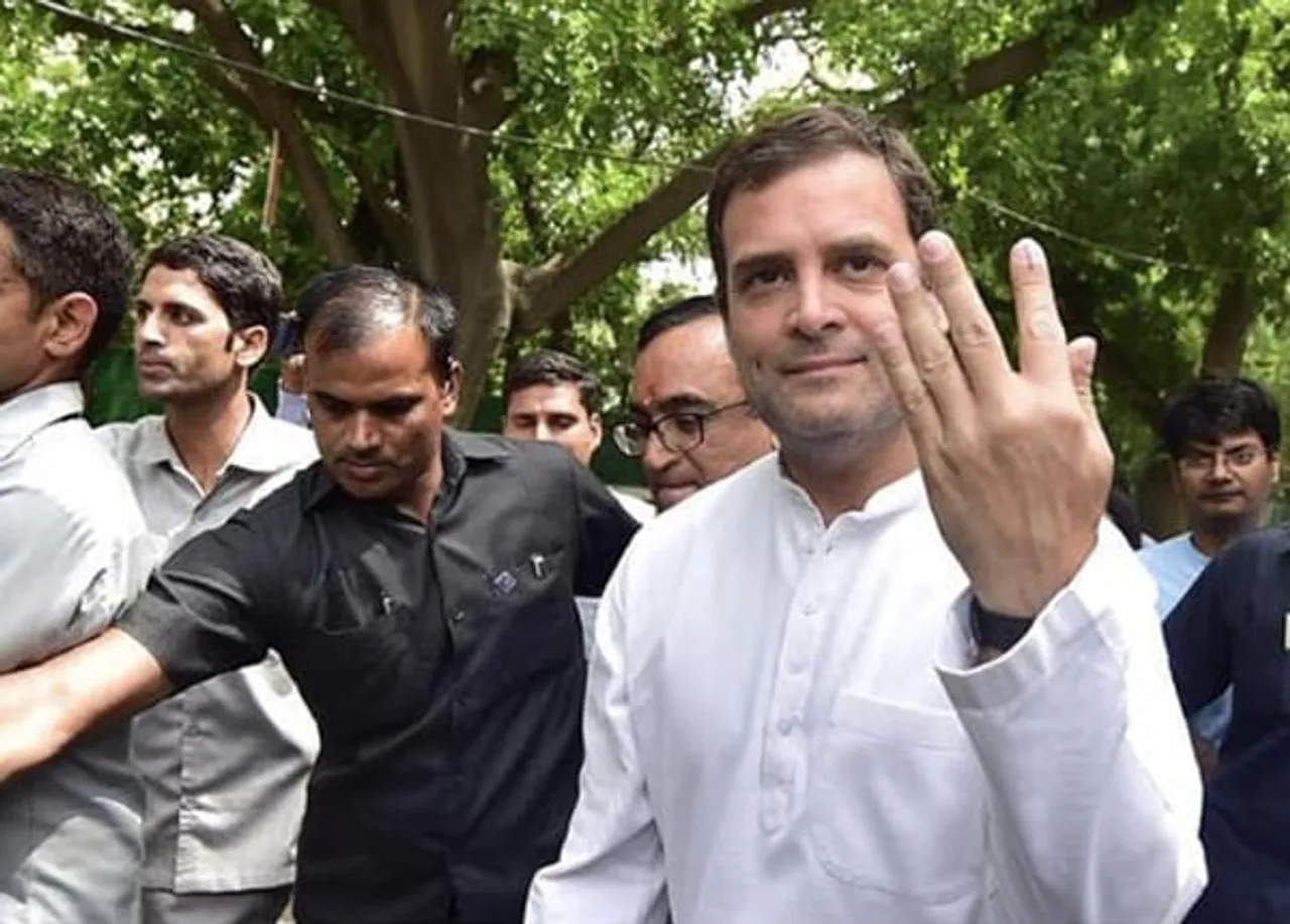 Love will win in Lok Sabha battle: Rahul