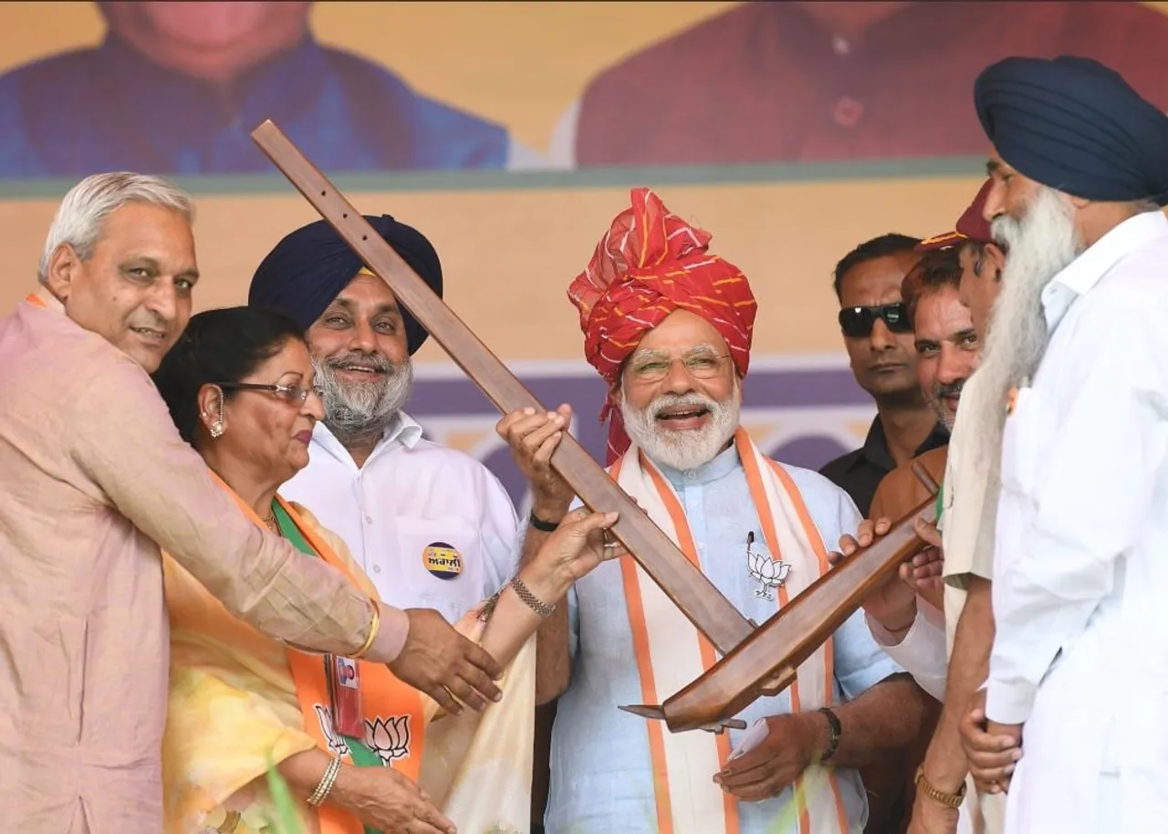 NDA Tsunamo 2.0, Modi becomes PM again