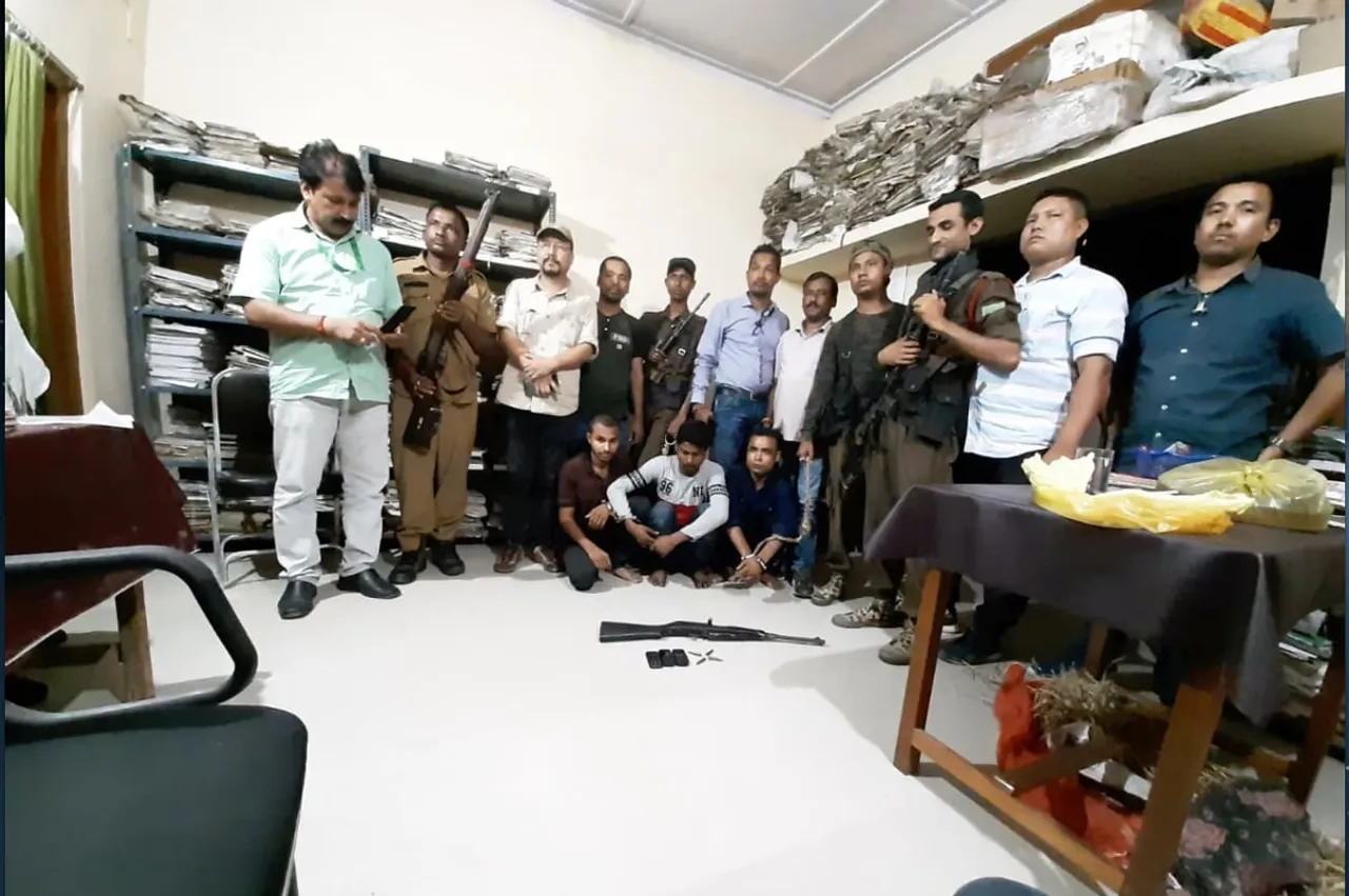 Rhino Poachers Arrested in Kaziranga