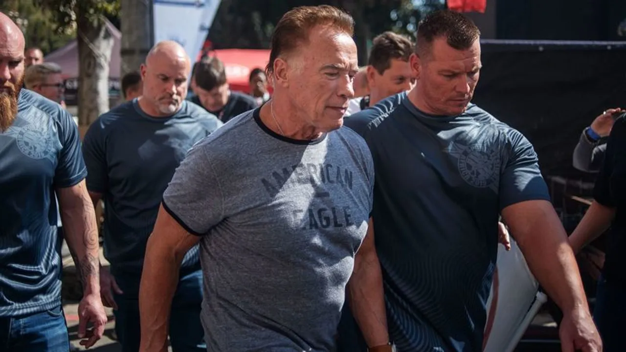 Arnold Schwarzenegger attacked